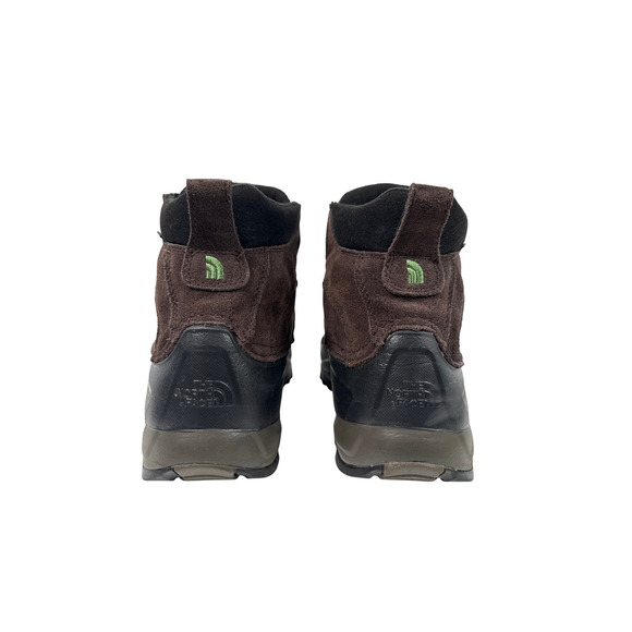 The North Face Snowfuse Winter Boots Mens 12.5 Brown Suede Waterproof Insulated main image 4